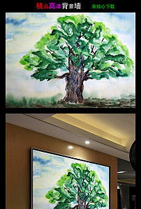 光影交織的藝術 風景油畫與無框燈具的融合美學